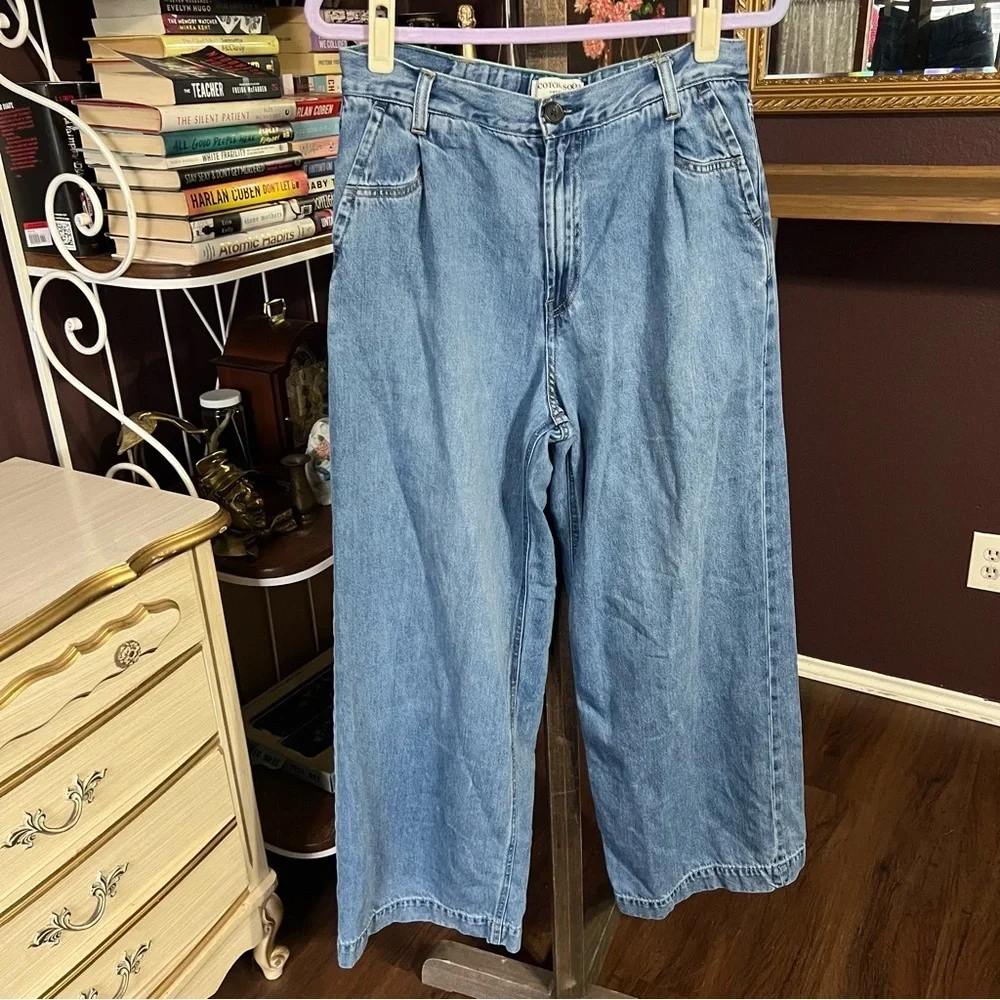 Scotch & Soda Wide Leg Jeans – Flatiron Wash 8/29